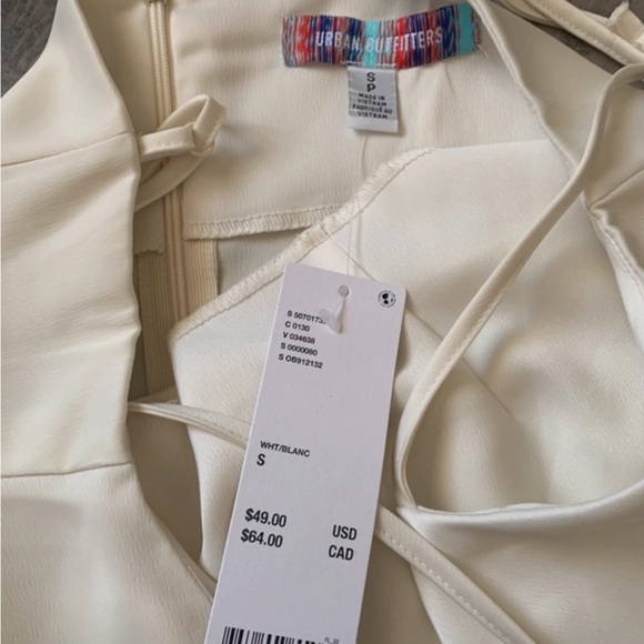 NWT urban outfitters cowl neck slip mini dress - Picture 4 of 4